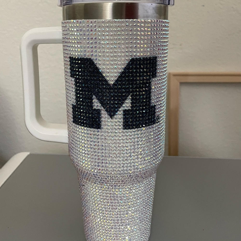 Bling Colossal Tumbler Michigan Wolverines
